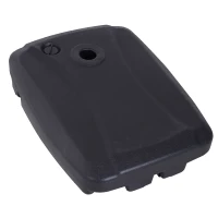 Portable Umbrella Base Parasol Stand Fill With Sand or Water Black(m-2)