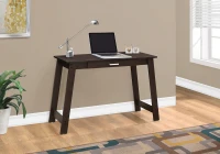 Monarch 42" Contemporary Rustic Wood-look Computer Writing Desk with Drawer - Cappuccino(m-2)