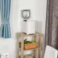 HOMCOM 2 Pound Non-Stick Bread Maker Machine With 11 Menu Settings, 2 Loaf Sizes, 3 Crust Colors, 13h Delay Timer, 1h Warming Function, 550W(m-9)