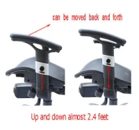 HomCom Mesh Ergonomic Home Office Desktop Computer Chair - Black(m-5)