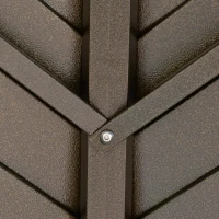 Outsunny 10' x 12' Hardtop Gazebo with Metal Roof, Aluminum Frame & Sidewalls, Outdoor Shelter for Patio and Garden(m-13)