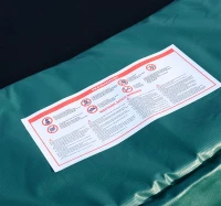 HOMCOM 15' Replacement Trampoline Pad - Green(m-4)