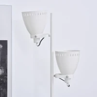 HOMCOM Modern Tree Shape Floor Lamp with 2 Adjustable Lights Round Base Home(m-5)