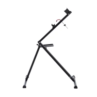 HOMCOM Folding Portable Bicycle Repair Stand Cycle Bike Maintenance Workstand Black(m-2)