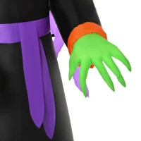 HOMCOM 8.3ft Halloween Inflatable Witch, LED Lighted for Home Indoor Outdoor Garden Lawn Decoration Party Prop, Black(m-8)