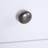 HOMCOM Storage Cabinet with Glide & Knob MDF(m-10)