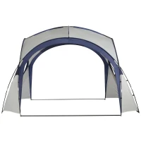 Outsunny Outdoor Event Dome Tent Portable Camping Shelter Garden Party Sun Shade UV Protection Water Resistant(m-4)
