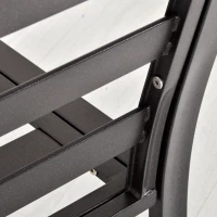 Outsunny 6-Piece Patio L-Shaped Sofa Conversation Set with Coffee Table, Water-Fighting Materials, & Comfort, Beige(m-10)