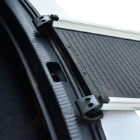 PawHut Telescoping Dog Car Ramp Lightweight Aluminium Alloy Frame Portable with Carry Handle, 28" - 62.5"(m-8)