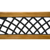 Outsunny 47" Garden Bench - Lattice(m-4)