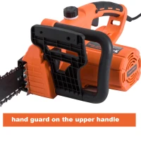 Open Box DURHAND 16” 13-Amp 120V Corded Electric Chainsaw Adjustable - Orange(m-4)