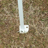 Outsunny 13' x 13' Adjustable Height Easy Pop Up Canopy Party Tent - Dark Blue(m-9)