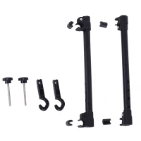 PawHut 36"-57" Adjustable Dog Car Barrier, Vehicle Pet Barrier Heavy Duty Dog Fence Car Safety Guard Gate for SUV Vans Trucks(m-11)