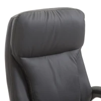 HOMCOM High Back Executive Office Chair Adjustable Tilt Black(m-11)