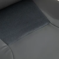 Vinsetto Mesh Office Chair with Rechargeable Electric Vibration Massage Lumbar Rocking, with Pillow, Wheels - Grey(m-18)