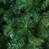 HOMCOM 7ft Unlit Full Pine Artificial Christmas Tree with Realistic Branches and 1160 Branch Tips(m-13)