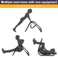 Soozier A91-027 Ab Roller Abdominal Crunch Fitness Trainer Exercise Equipment(m-6)