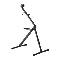 HOMCOM Folding Portable Bicycle Repair Stand Cycle Bike Maintenance Workstand Black(m-5)