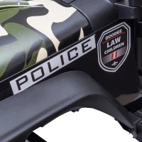 Aosom 12V Battery-Powered Kids Electric Ride On Truck Car with Wide Seat, Parent Remote Control & Bluetooth Music, Camo(m-14)