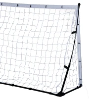 Aosom 6x4ft Portable Practice Soccernet Quick Set Up Outdoor Shot Training Aids with Carrying Bag(m-10)