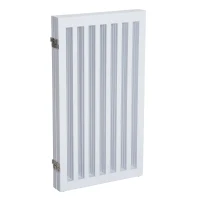 PawHut 36" 4 Panel Wooden Folding Indoor Pet Dog Gate Freestanding Safety Fence White(m-4)