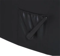 HOMCOM Plush Recliner - Black(m-10)