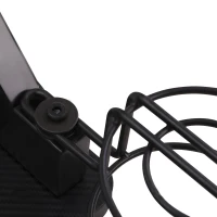 HOMCOM 47 inch Gaming Desk, Racing Style Computer Table, Home Office Workstation with Rotatable Cup Holder, Headphone Hook, Gamepad Stand, Wire Port, Black(m-9)