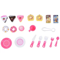 HOMCOM 20 Piece Pretend Play Kitchen and Oven Set(m-11)