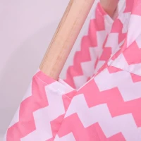 Qaba Kids Tent, Toddler Play Tent with Mat, Pillows, Observation Window and Carrying Bag, Playhouse for Indoor/Outdoor(m-14)