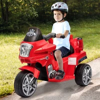 Aosom Ride-On Motorcycle for Kids  6V Red(m-1)