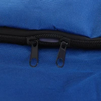 Outsunny 6-Person Folding Camping Bench Chair Sport Seat Folding Cooler Bag w/ Carrying Case(m-10)