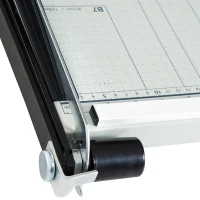 Open Box HOMCOM Paper Cutter Guillotine 12 A3 Sheet Paper Cutting Machine(m-7)