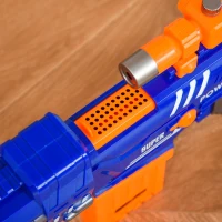 Qaba Automatic Soft Bullet Toy Foam Blaster with 20 EVA Foam Darts and Target Board Game for Boys & Girls 8-12 Years Old(m-11)