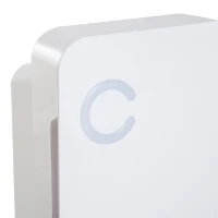 HOMCOM 43oz Capacity Electric Mini Dehumidifier Air Drying Moisture for 215 sq ft Portable Quiet Home Office Basement Bathroom Absorber(m-11)