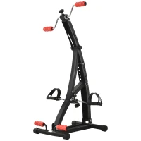 Soozier Adjustable Massage Exercise Bike Pedal Exerciser with Arm & Leg Workouts for Indoor Use & Fitness Training(m-7)