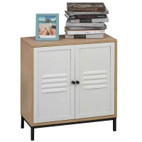 Vinsetto File Cabinet Metal and Wood Under Desk Lateral Filing Cabinet Shelf Adjustable(m-9)