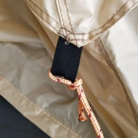 Outsunny 16.5’ x 16.5' x 10' 10-Person Waterproof Camping Tent Yurt with Unique Style, Spacious Interior & Breathable Waterproof Design(m-12)