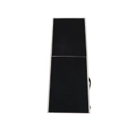 PawHut 72" Portable Bi-Fold Folding Vehicle Pet Ramp for Large Dog or Animals with Safety Lock & Convenient Carry Handle(m-8)