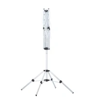 HOMCOM 52.5ft Foldable Clothes Aluminum Umbrella Shaped Drying Rack Dryer 4 Arms 20 Lines Indoor Outdoor Pre-Assembled(m-8)