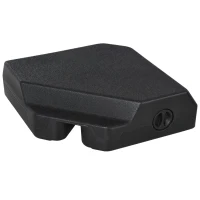 Outsunny Umbrella Stand Fitting 2" Poles and Steel Base with 4 Fillable Plastic Weights, 4 Gal. Capacity Each - Black(m-11)