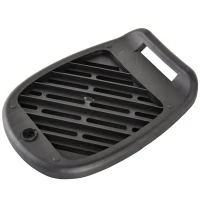 HOMCOM Motorcycle Trunk Tour Tail Box Luggage Storage Case  17L Capacity(m-7)