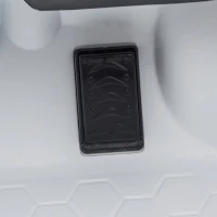 Aosom 12V Battery Kids Landrover Discovery Ride On Toy with Remote Control, Bright Headlights, & Working Suspension(m-14)