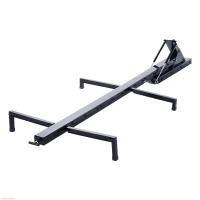 HOMCOM Roof Mounted Skateboard Ceiling Lift Rack Hoist Pulley Rope Bike Storage Systems Black(m-6)