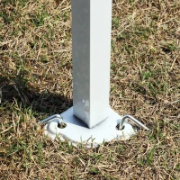 Outsunny 29' x 10' Pop Up Canopy Party Wedding Event Tent with Carrying Case - American Flag(m-10)