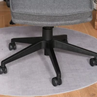 Vinsetto Ergonomic Office Chair Swivel High Back Computer Desk Chair with Adjustable Height Flip-Up Armrest, Comfy Thick Padded Cushions, Wheels, Grey(m-11)