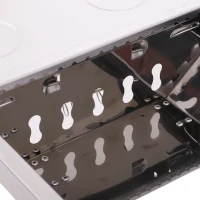 Outsunny Charcoal Barbecue Grill Stainless Steel Portable Folding Charcoal BBQ Grill Stainless Steel Camp Picnic Cooker(m-12)