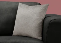 Monarch 18" x 18" Mosaic Velvet Decorative Throw Pillow (1 pc) - Grey(m-2)