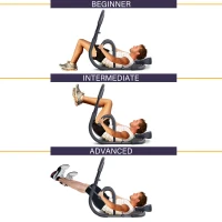 Soozier A91-027 Ab Roller Abdominal Crunch Fitness Trainer Exercise Equipment(m-4)