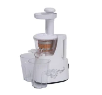 HOMCOM 150W Electric-powered Slow Juicer for Fruit Vegetable Processor White(m-7)