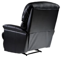 HOMCOM Plush Recliner - Black(m-11)